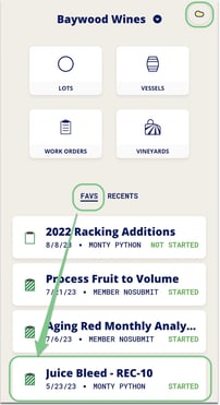 Work Order Overview-favs