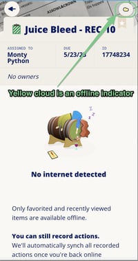 Work Order Overview-offline ind