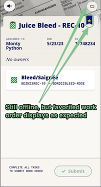 Work Order Overview-offline
