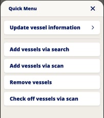 Work Order Overview-quick menu